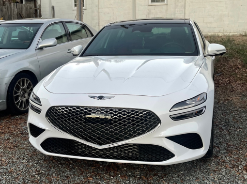 2024 Genesis G70 — after repair