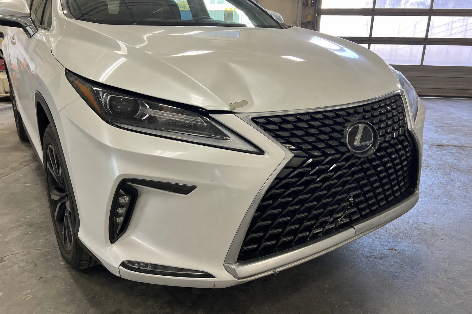 2021 Lexus RX 350 — before repair